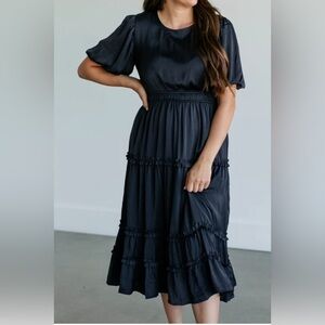 Celadon Elegant Teal Maxi Dress